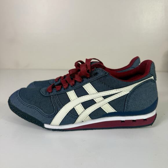 Onitsuka Tiger Shoes - Onitsuka Tiger Ultimate 81 Navy Grey Red Men’s Size 5.5 Women’s Size 7